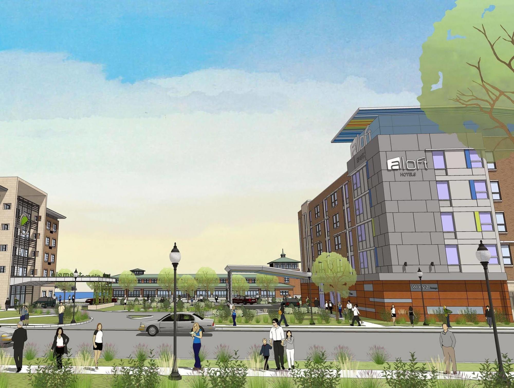 Aloft Syracuse Inner Harbor מראה חיצוני תמונה